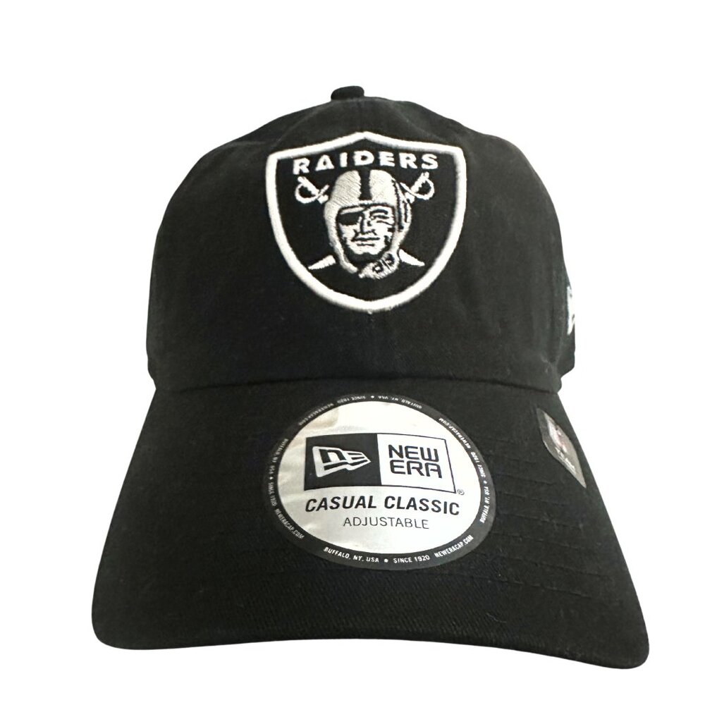 New Era Las Vegas Raiders Black Hat - Brand New, Adjustable